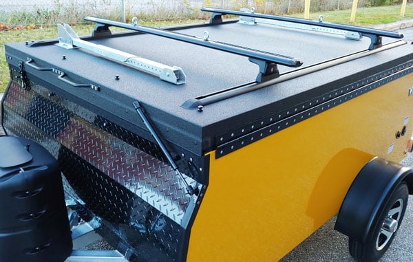 RHINO Vortex Roof Racks (incl. 2 crossbars with adjustable tracks, x4 tie-down rings)